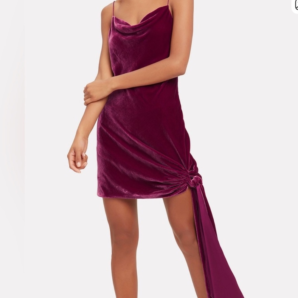 Cinq a Sept Ryder Velvet Mini Dress Sz 2